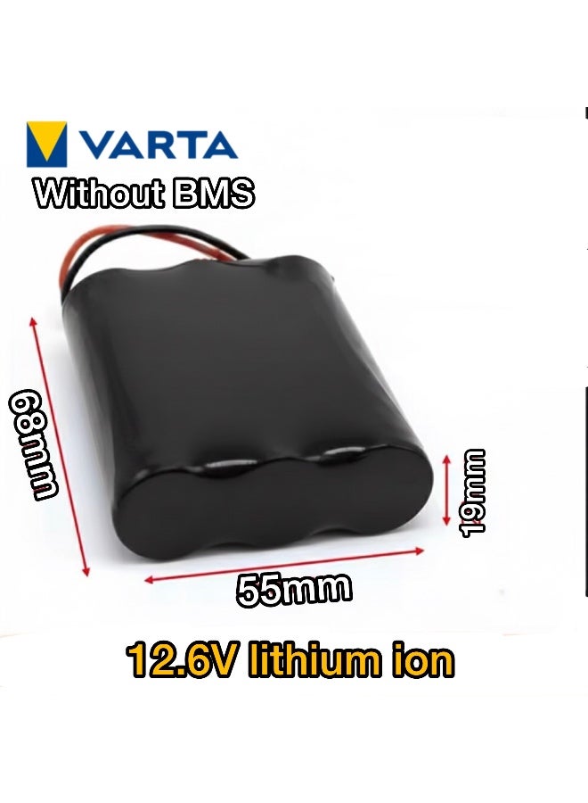 فارتا بطارية VARTA ليثيوم أيون 12.6 فولت – سعة 2000mAh | خلايا أصلية عالية الأداء - Image 2